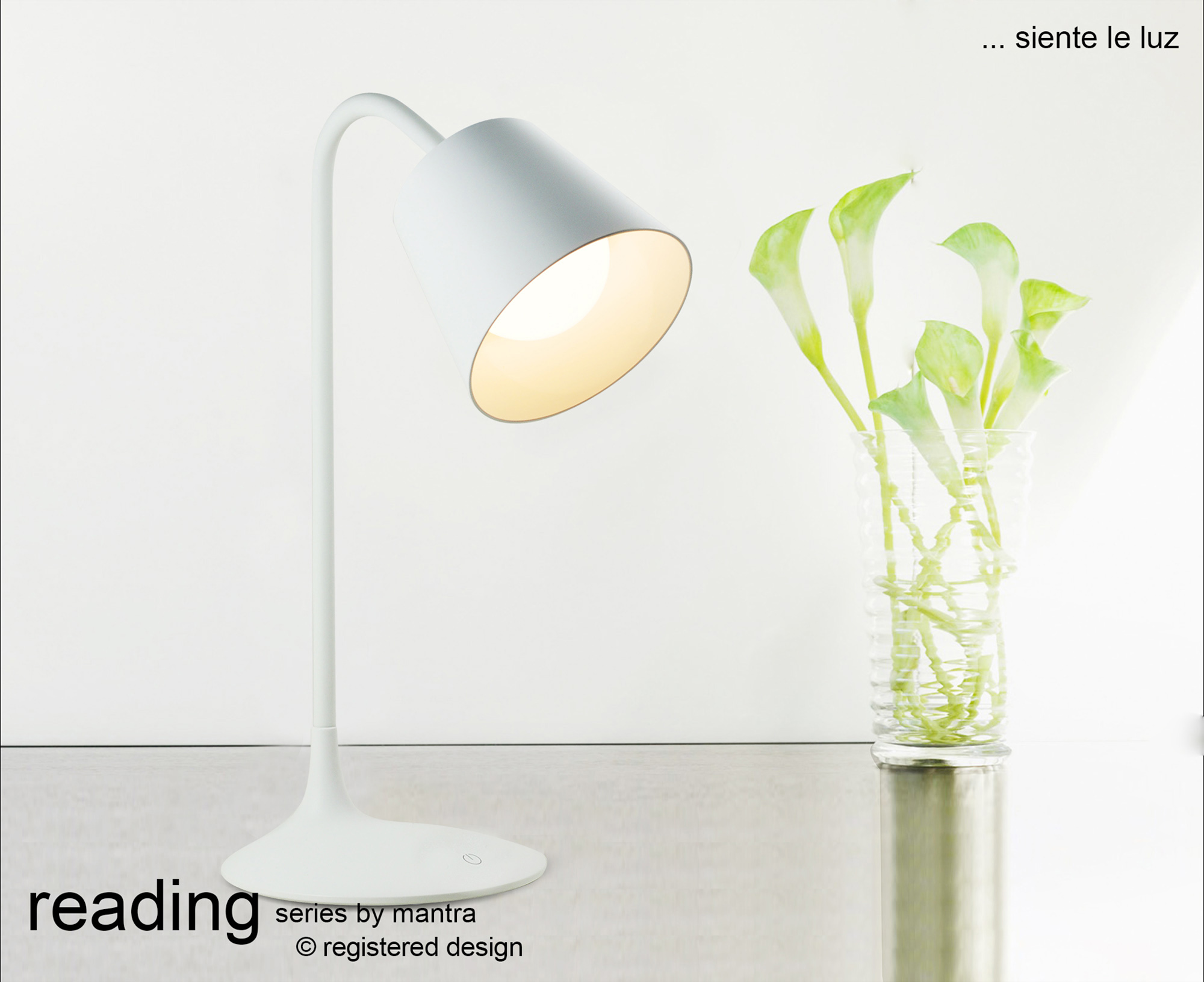 Reading Table Lamps Mantra Fusion USB & Wireless